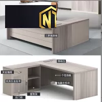 Mẫu bàn làm việc hiện đại cao cáp theo nhóm-tập thể được sản xuất tại Nội Thất Ngọc Thịnh